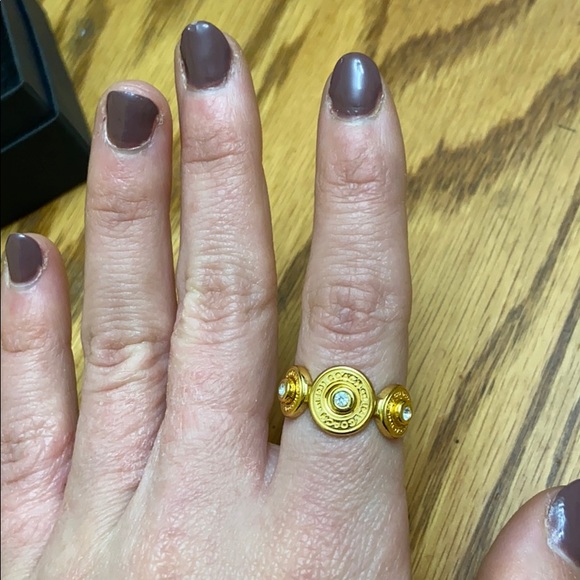Gold Coach ring - Picture 4 of 6